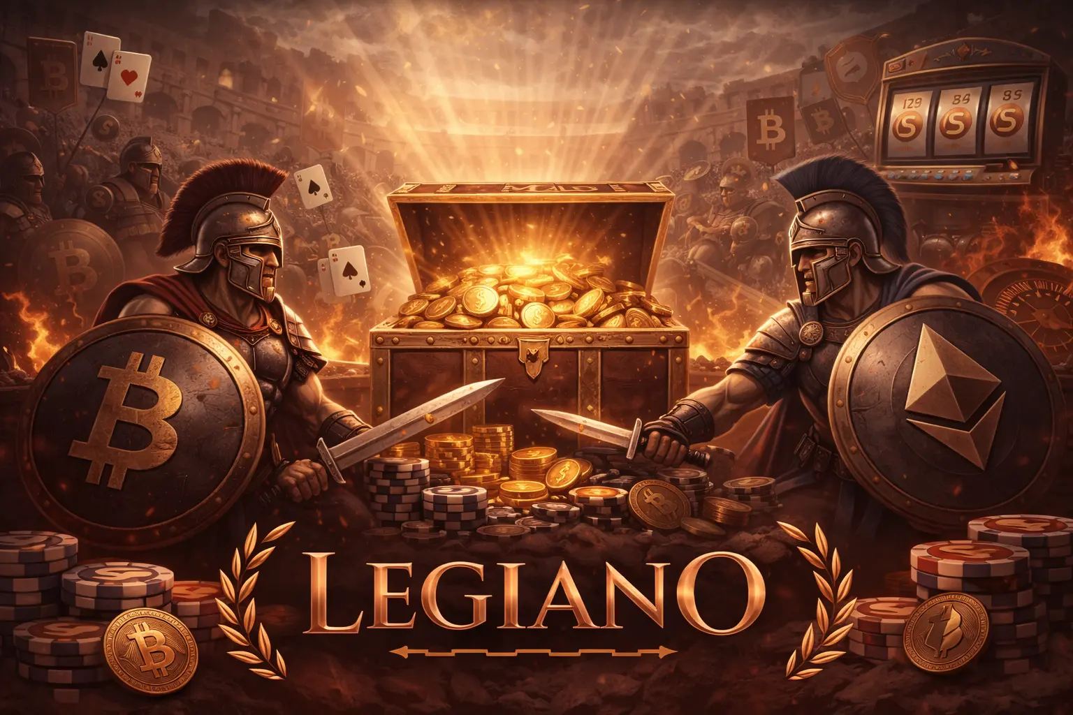 Legiano Casino – Gladiátor aréna, játssz és nyerj.